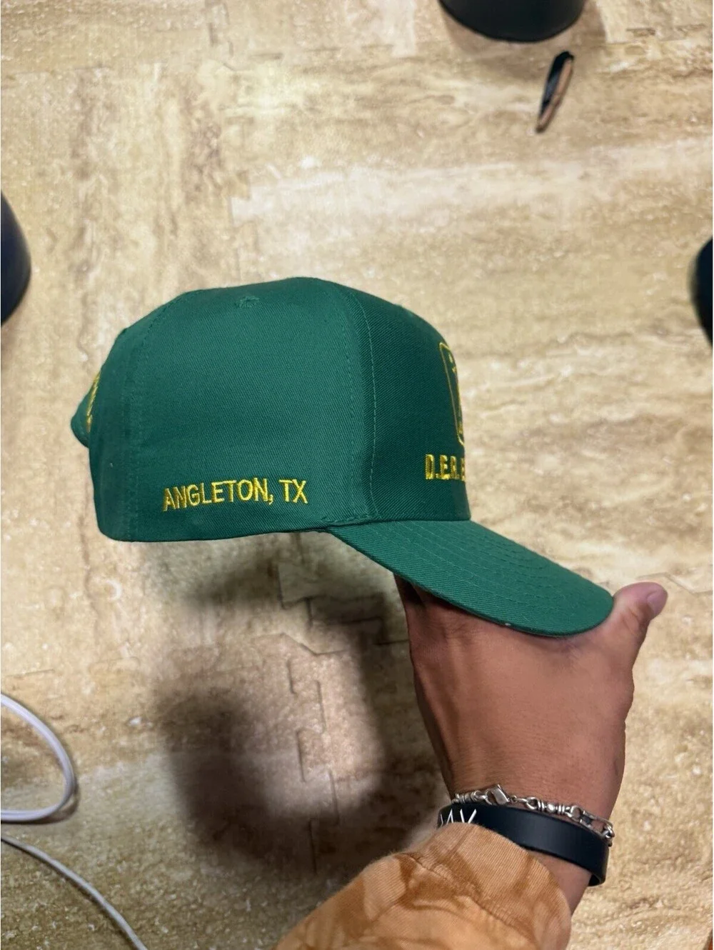 John Deere Snapback Cap Hat Farm NWT Tractor Angleton, Texas